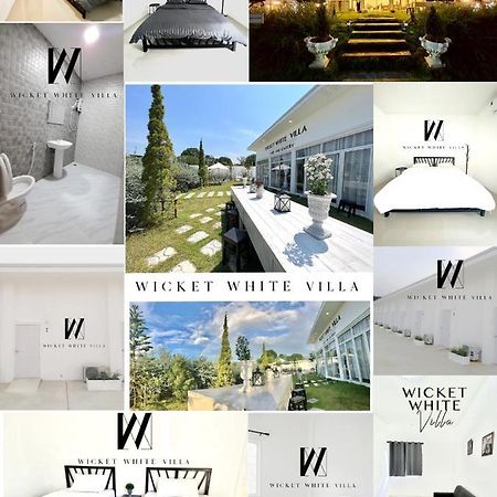 Wicket White Villa Photharam Eksteriør billede